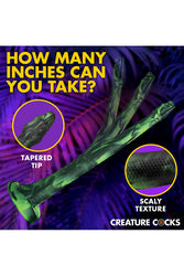 XR Brands - Creature Cocks - Spitting Serpent Silicone Enema Snake With Shower Adapter - Stag Shop