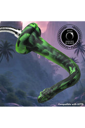 XR Brands - Creature Cocks - Spitting Serpent Silicone Enema Snake With Shower Adapter - Stag Shop