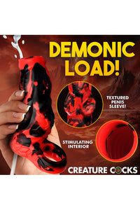 Thumbnail for XR Brands - Creature Cocks - Squirting Silicone Penis Enhancer - Stag Shop