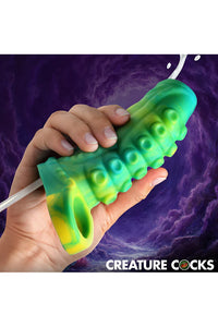 Thumbnail for XR Brands - Creature Cocks - Squirting Tentacle Silicone Penis Enhancer - Stag Shop