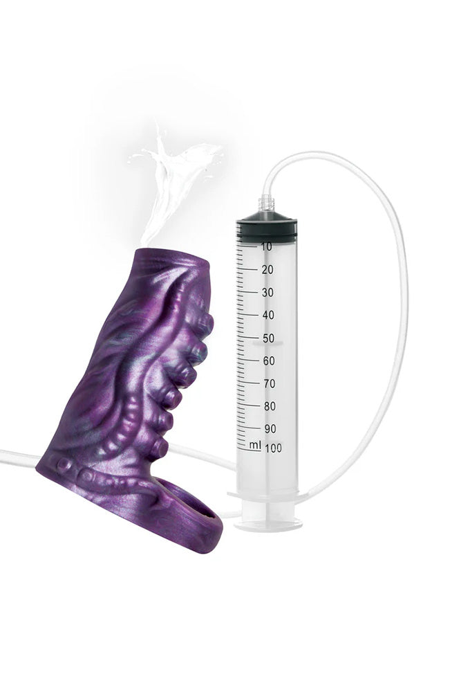 XR Brands - Creature Cocks - Squirting Tentacle Silicone Penis Enhancer - Stag Shop