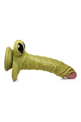 XR Brands - Creature Cocks - Swamp Monster Silicone Dildo - Green - Stag Shop