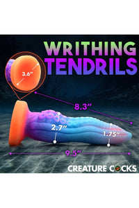 Thumbnail for XR Brands - Creature Cocks - Tenta-Cock Glow-In-The-Dark Silicone Dildo - Mulicolour - Stag Shop