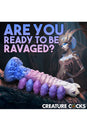 XR Brands - Creature Cocks - Tenta-Queen Ovipositor Dildo with Eggs - Multicolour - Stag Shop