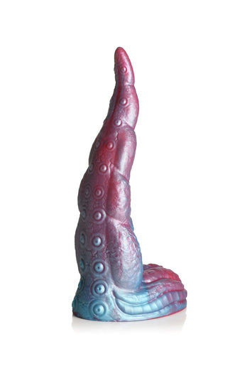 XR Brands - Creature Cocks - Tentacle Cock Silicone Dildo - Pink/Blue - Stag Shop