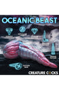 XR Brands - Creature Cocks - Tentacle Cock Silicone Dildo - Pink/Blue - Stag Shop