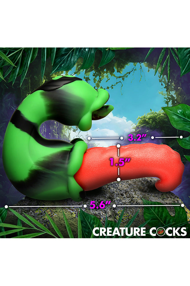 XR Brands - Creature Cocks - Tongue Lasher Dual Vibrator - Stag Shop