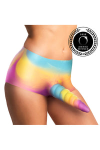 Thumbnail for XR Brands - Creature Cocks - Unicorn Silicone Strap-On Briefs