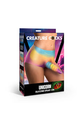 XR Brands - Creature Cocks - Unicorn Silicone Strap-On Briefs - Stag Shop