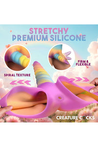 Thumbnail for XR Brands - Creature Cocks - Unicorn Silicone Strap-On Briefs