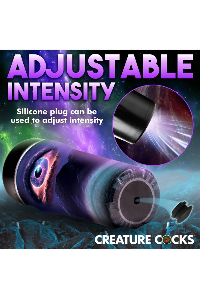 XR Brands - Creature Cocks - Wormhole Alien Stroker - Purple - Stag Shop
