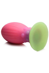 XR Brands - Creature Cock - XL Xeno Egg Glow In The Dark Silicone Egg - Multicolour - Stag Shop