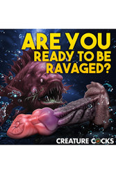 XR Brands - Creature Cocks - Deep Diver Silicone Dildo - Multicolour - Stag Shop