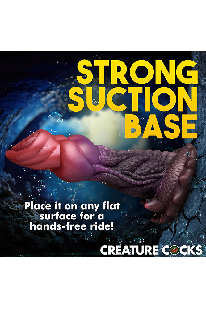 XR Brands - Creature Cocks - Deep Diver Silicone Dildo - Multicolour - Stag Shop