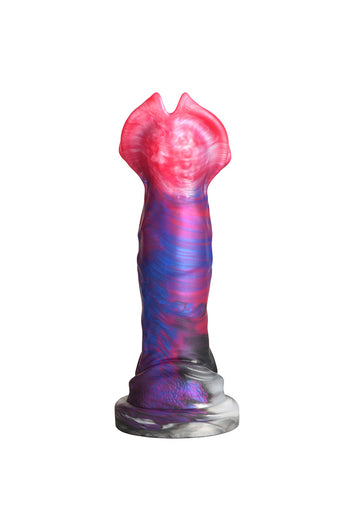 XR Brands - Creature Cocks - Demogorgon Silicone Dildo - Multicolour - Stag Shop