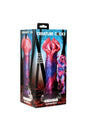 XR Brands - Creature Cocks - Demogorgon Silicone Dildo - Multicolour - Stag Shop