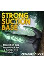 XR Brands - Creature Cocks - Dickosaur Dinosaur Silicone Dildo - Green - Stag Shop