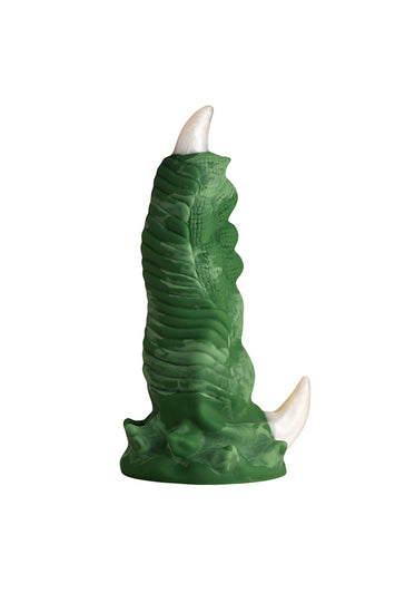 XR Brands - Creature Cocks - Dragon Claw Silicone Dildo - Green - Stag Shop