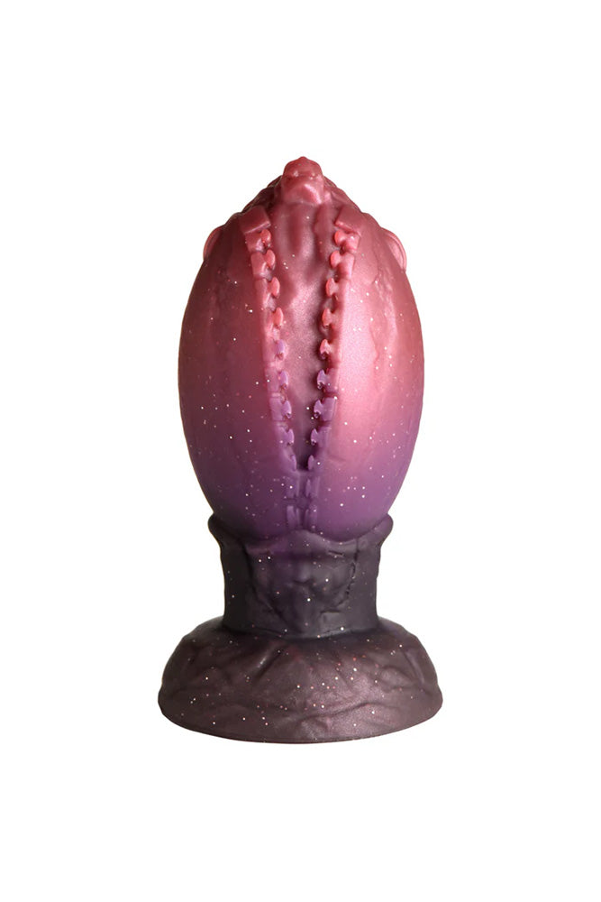 XR Brands - Creature Cocks - Dragon Hatch Silicone Egg Dildo - Multicolour - Various Sizes - Stag Shop