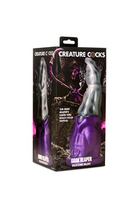 Thumbnail for XR Brands - Creature Cocks - Grim Reaper Silicone Dildo - Multicolour