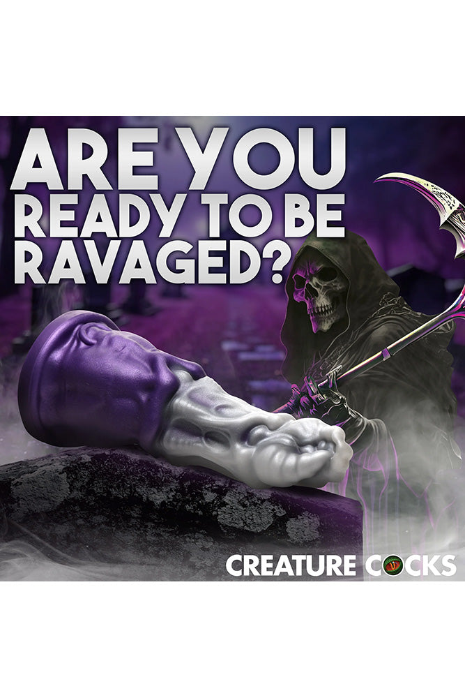 XR Brands - Creature Cocks - Grim Reaper Silicone Dildo - Multicolour - Stag Shop