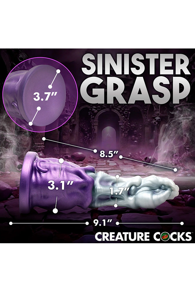 XR Brands - Creature Cocks - Grim Reaper Silicone Dildo - Multicolour