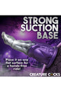 XR Brands - Creature Cocks - Grim Reaper Silicone Dildo - Multicolour - Stag Shop