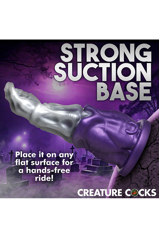 XR Brands - Creature Cocks - Grim Reaper Silicone Dildo - Multicolour