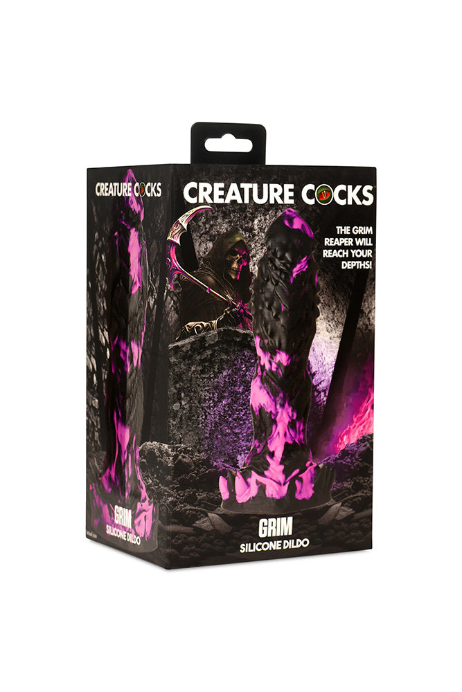 XR Brands - Creature Cocks - Grim Silicone Dildo - Multicolour - Stag Shop