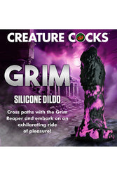 XR Brands - Creature Cocks - Grim Silicone Dildo - Multicolour - Stag Shop