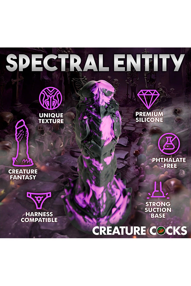 XR Brands - Creature Cocks - Grim Silicone Dildo - Multicolour - Stag Shop