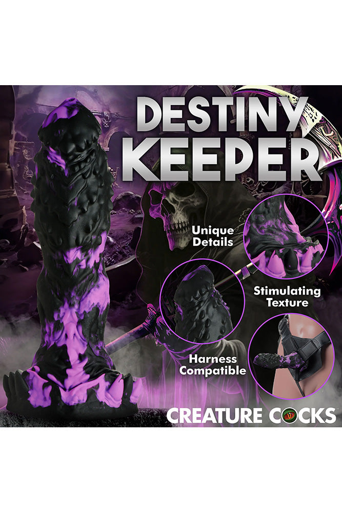 XR Brands - Creature Cocks - Grim Silicone Dildo - Multicolour - Stag Shop