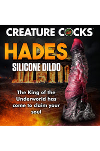 Thumbnail for XR Brands - Creature Cocks - Hades Silicone Dildo - Multicolour - Various Sizes