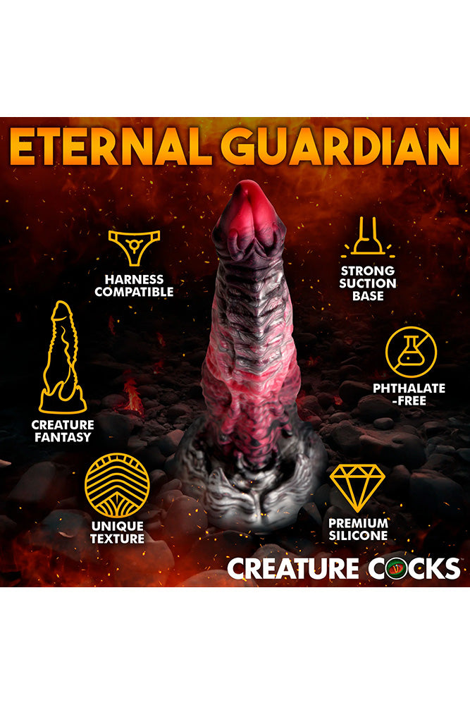 XR Brands - Creature Cocks - Hades Silicone Dildo - Multicolour - Various Sizes