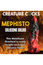 XR Brands - Creature Cocks - Mephisto Silicone Dildo - Multicolour - Stag Shop