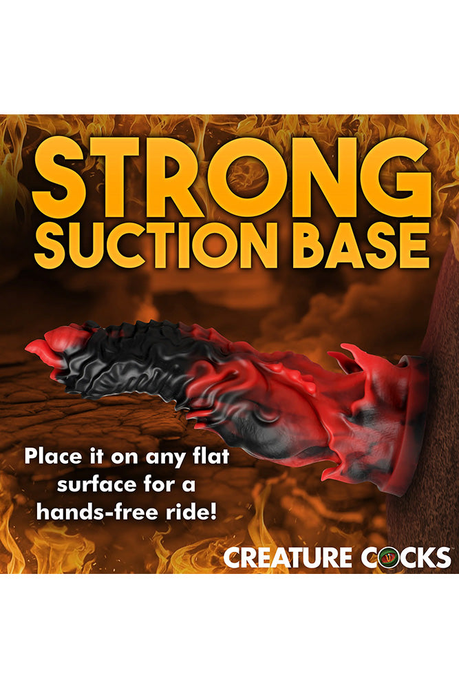 XR Brands - Creature Cocks - Mephisto Silicone Dildo - Multicolour - Stag Shop