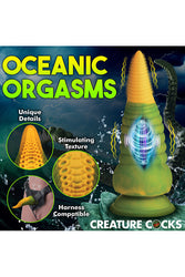 XR Brands - Creature Cocks - Monstropus 2.0 Vibrating Tentacle Silicone Dildo - Multicolour - Stag Shop