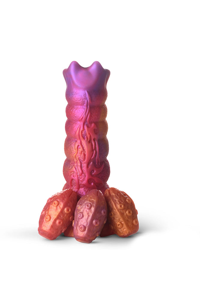 XR Brands - Creature Cocks - Nymphoid Ovipositor Silicone Dildo - Multicolour - Stag Shop