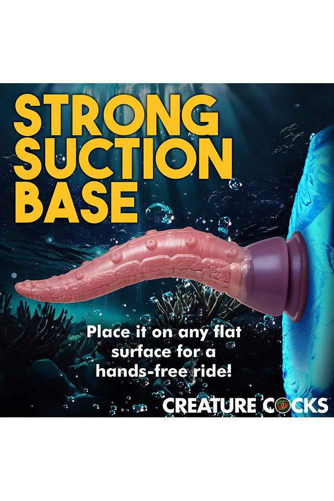 XR Brands - Creature Cocks - Octoprobe Tentacle Silicone Dildo - Pink - Stag Shop