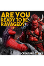 XR Brands - Creature Cocks - Ogre Silicone Dildo - Red - Stag Shop