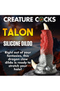 XR Brands - Creature Cocks - Talon Silicone Dildo - Multicolour - Stag Shop