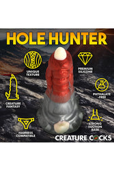 XR Brands - Creature Cocks - Talon Silicone Dildo - Multicolour - Stag Shop