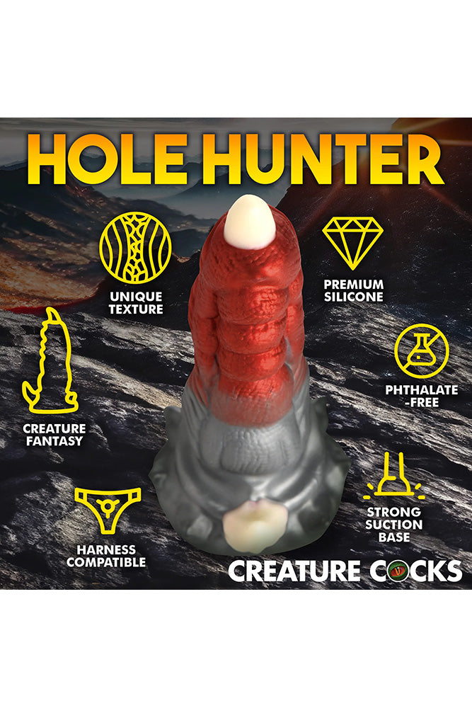 XR Brands - Creature Cocks - Talon Silicone Dildo - Multicolour - Stag Shop