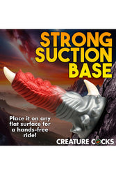 XR Brands - Creature Cocks - Talon Silicone Dildo - Multicolour - Stag Shop