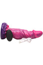 XR Brands - Creature Cocks - Xenox Remote Control Vibrating Silicone Dildo - Hot Pink - Stag Shop