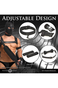 Thumbnail for XR Brands - Master Series - Deluxe Pup Arsenal Set - Black - Stag Shop