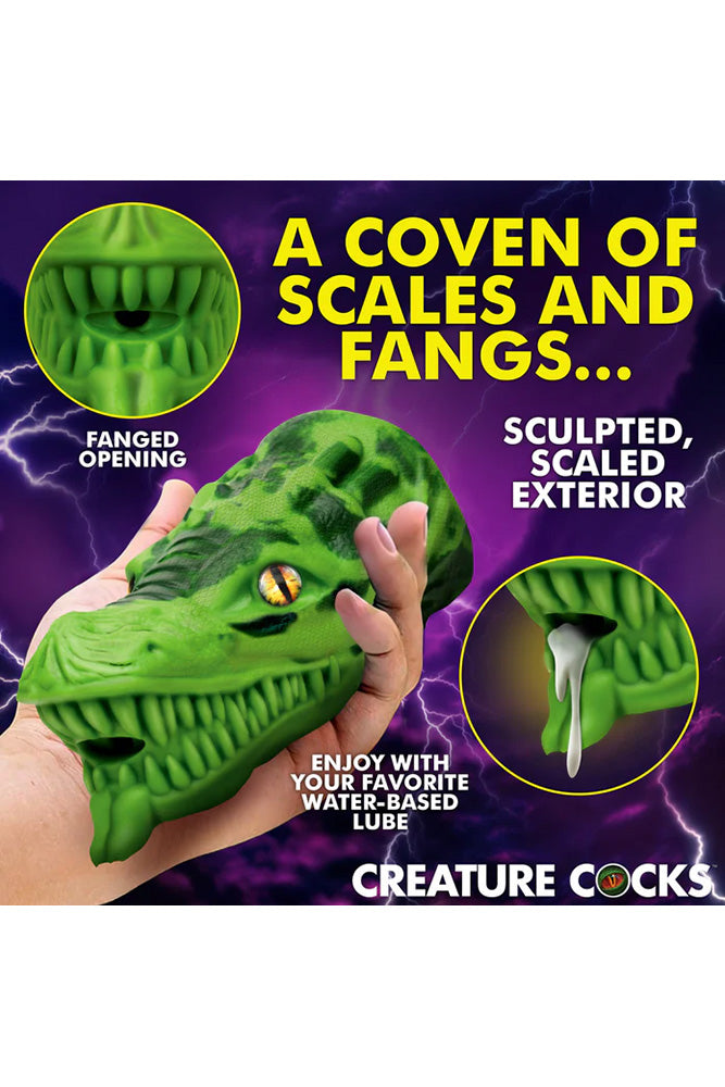 XR Brands - Creature Cocks - Dragon Tamer Silicone Stroker - Stag Shop