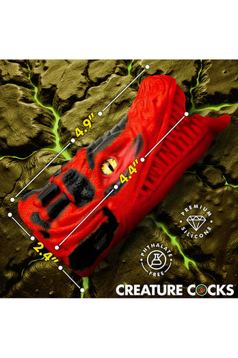 XR Brands - Creature Cocks - Dragon Tamer Silicone Stroker - Stag Shop