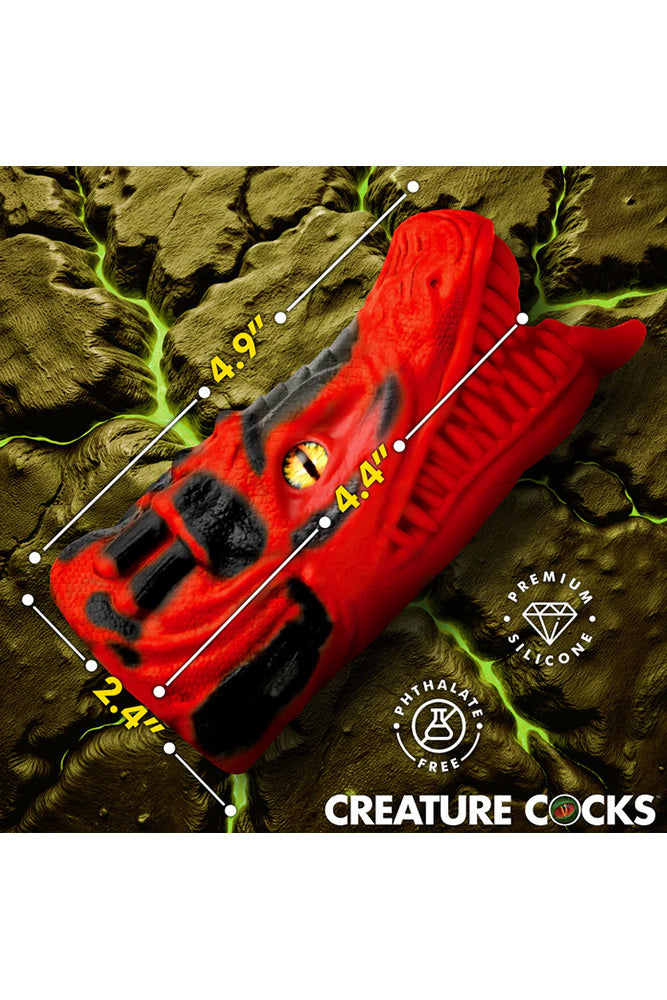 XR Brands - Creature Cocks - Dragon Tamer Silicone Stroker - Stag Shop
