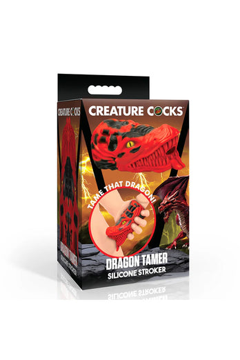 XR Brands - Creature Cocks - Dragon Tamer Silicone Stroker - Stag Shop